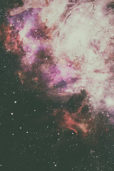 Abstraktní vědecké zázemí - galaxie a mlhovina ve vesmíru. — Stock fotografie
