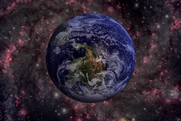Sonnensystem - Planet Erde. Elemente dieses Bildes geliefert von — Stockfoto