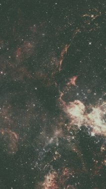 Galaksi uzayda. Bu görüntünün elementleri NASA tarafından döşenmiştir