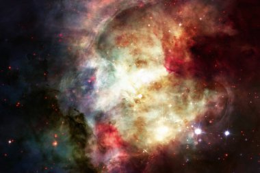 Evren gökada. Bu görüntü döşenmiş Nasa tarafından unsurları