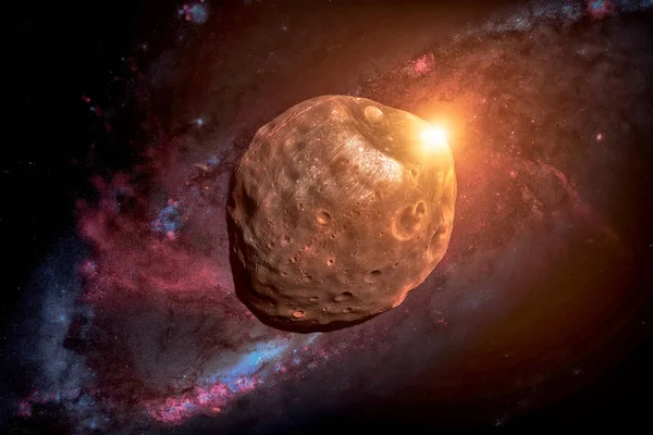 Mars en büyük doğal uydusu Phobos olan.