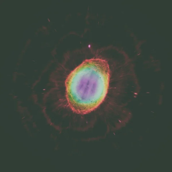 La Nebulosa del Anillo. Elementos de esta imagen proporcionados por la NASA . —  Fotos de Stock