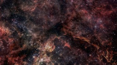 Galaksi uzayda. Bu görüntünün elementleri NASA tarafından döşenmiştir