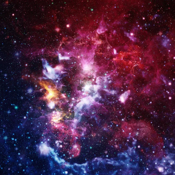 Nebuloasă frumoasă, stele și galaxii . — Fotografie, imagine de stoc
