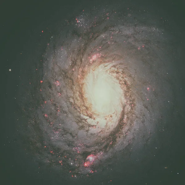 Messier 77 ist eine Spiralgalaxie im Sternbild Walfisch — Stockfoto