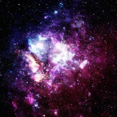 Güzel bulutsu, yıldızların ve galaksilerin.
