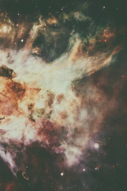 Derin uzay nebulada. Nasa tarafından döşenmiş bu görüntü unsurları.