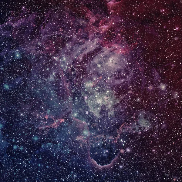 Mooie nevel, sterren en sterrenstelsels. — Stockfoto