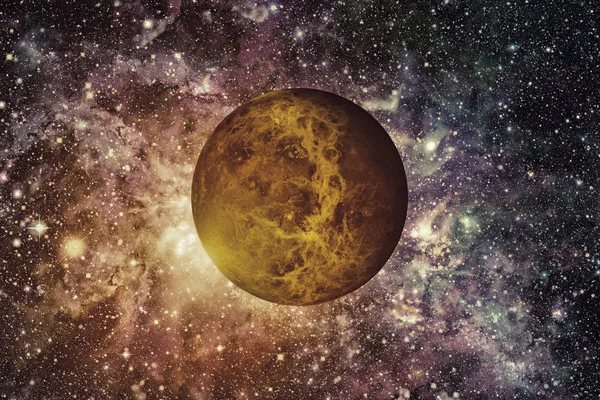 金星惑星。NASAによって提供されたこの画像の要素. — ストック写真
