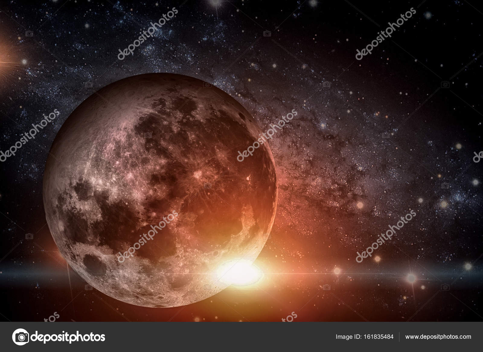 Solar System Earths Moon The Moon Is Earths Only Natural