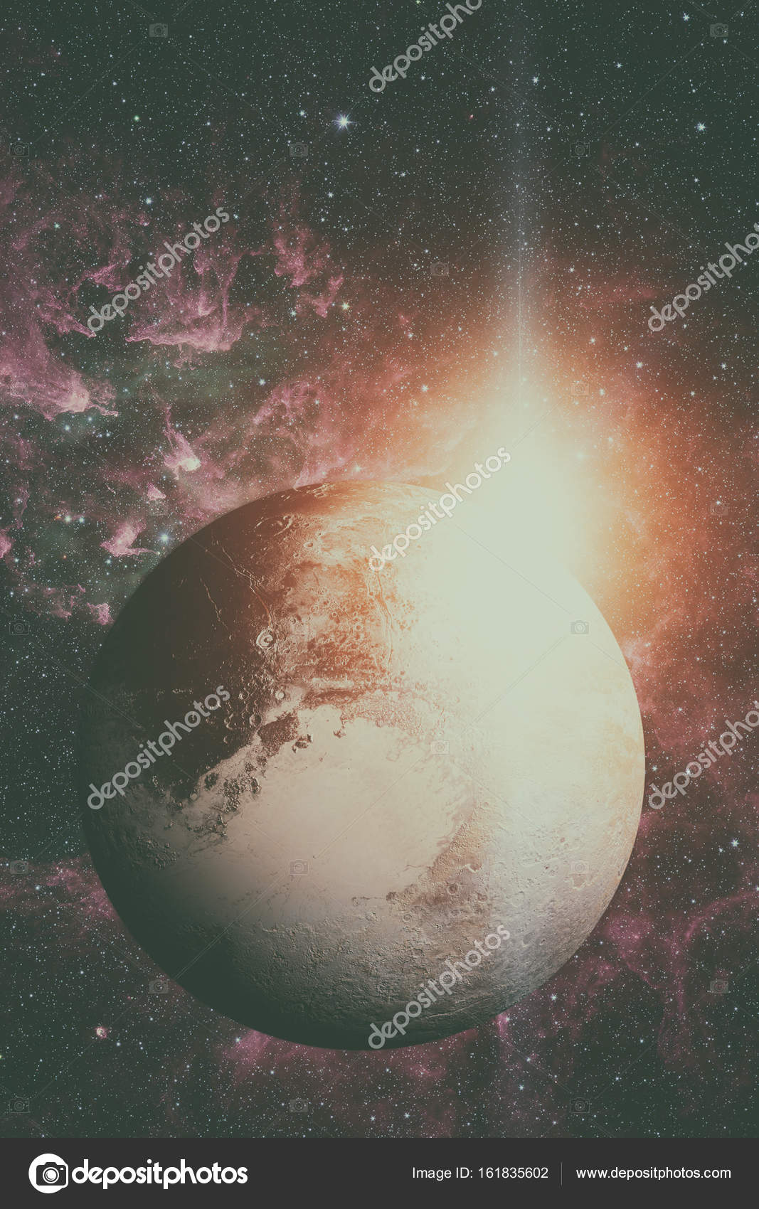 Système Solaire Pluton Cest Une Planète Naine Dans La