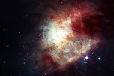 Evren gökada. Bu görüntü döşenmiş Nasa tarafından unsurları
