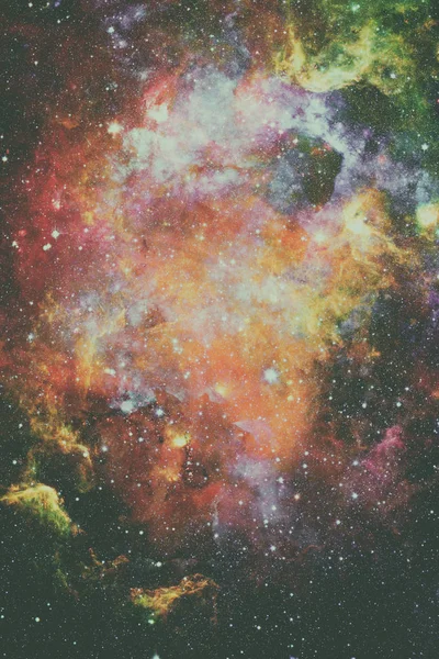 Galaksi ve nebula. Bu görüntünün elementleri NASA tarafından desteklenmektedir