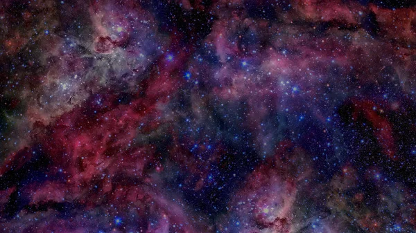 Nebula ve galaksilerle dolu açık bir alan. Bu görüntünün elementleri NASA tarafından desteklenmektedir — Stok fotoğraf