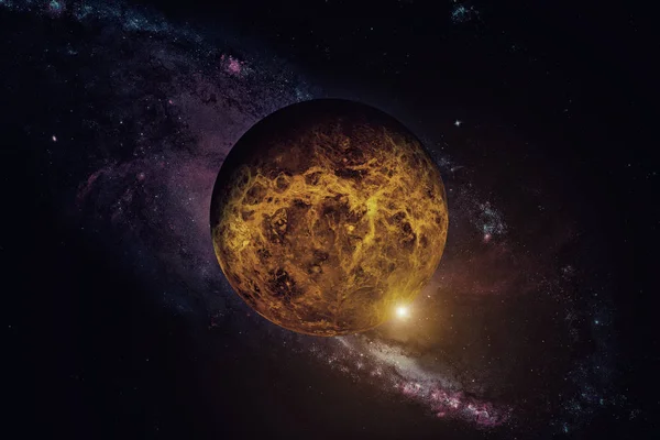 Venüs gezegeni. Bu görüntünün elementleri NASA tarafından desteklenmektedir. — Stok fotoğraf