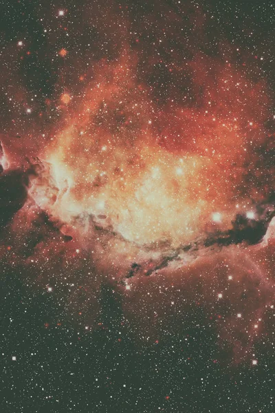 Nebula och stjärnor i yttre rymden. Delar av denna bild Eaton — Stockfoto