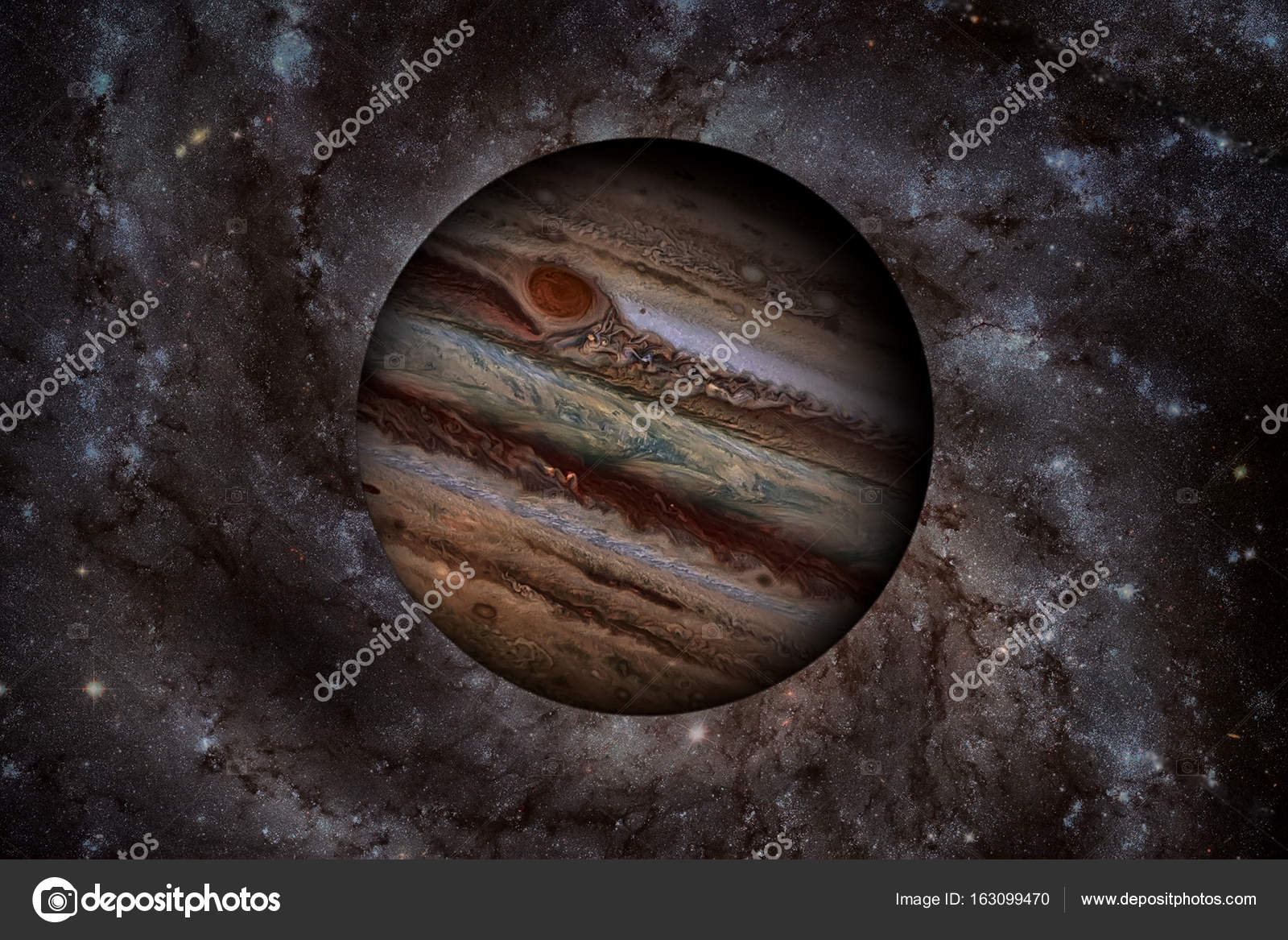 Système Solaire Jupiter Cest La Plus Grosse Planète Du