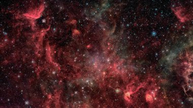 Nebula ve galaksiler. Bu görüntünün elementleri NASA tarafından döşenmiştir