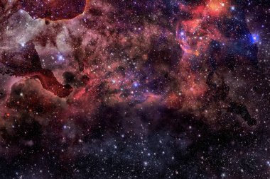 Evren yıldız, nebula ve galaksiyle dolu..