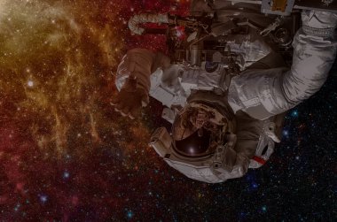 NASA uzay keşif astronot. Bu görüntü unsurları vermek