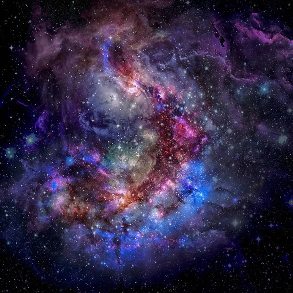 Nebulosa nello spazio. — Foto Stock