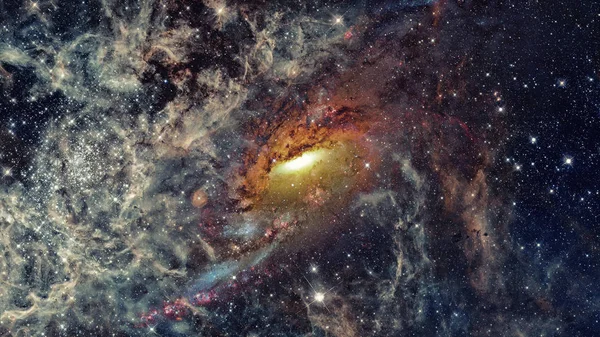 Dreamscape Galaxy. Elementos de esta imagen Amueblado por la NASA — Foto de Stock