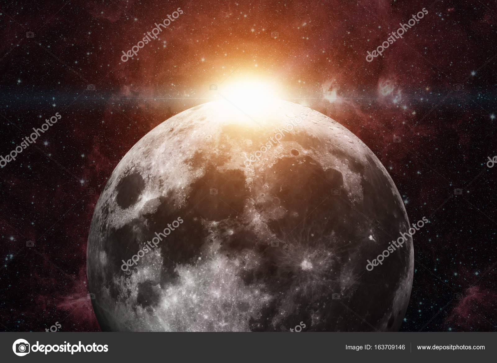 Solar System Earths Moon The Moon Is Earths Only Natural