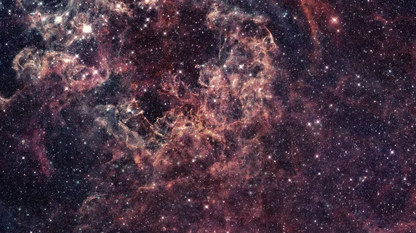 Кольорові космічні туманності з зірками. Елементи цього зображення, надані НАСА.. — стокове фото