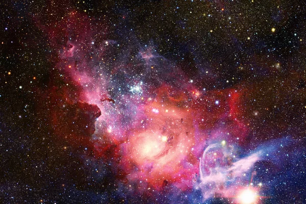 Nebulosa e stelle nello spazio. Elementi di questa immagine forniti dalla NASA. — Foto Stock