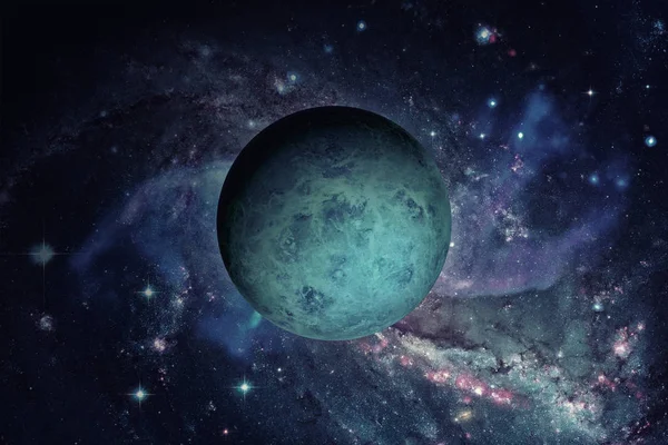 Planet Uranus. Elements of this image furnished by NASA. — Stock Photo, Image