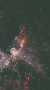 Galaksi uzayda. Bu görüntünün elementleri NASA tarafından döşenmiştir