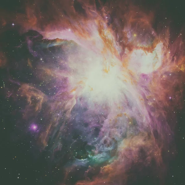 Vista panorámica del Hubble de la Nebulosa de Orión revela miles de estrellas — Foto de Stock