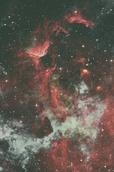 Galaxie a mlhovina. Abstraktní prostor pozadí. — Stock fotografie