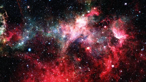 Nebel und Galaxien im Weltraum. Elemente dieses von der NASA bereitgestellten Bildes. — Stockfoto