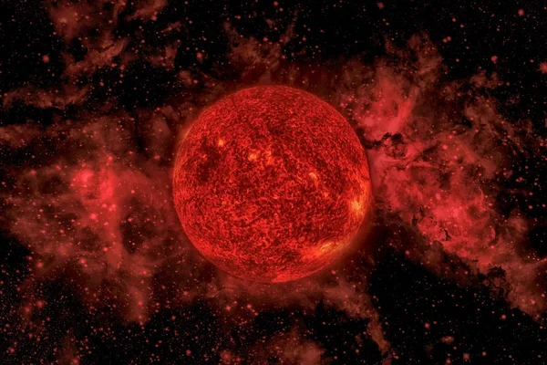 Sluneční soustava. Sun. Prvky tohoto snímku poskytla NASA — Stock fotografie