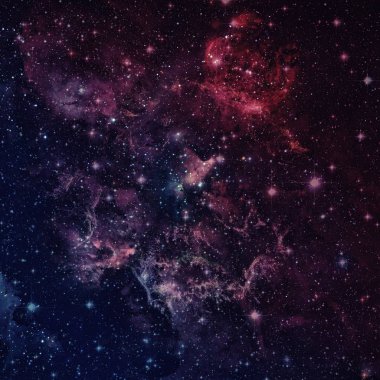 Güzel bulutsu, yıldızların ve galaksilerin.