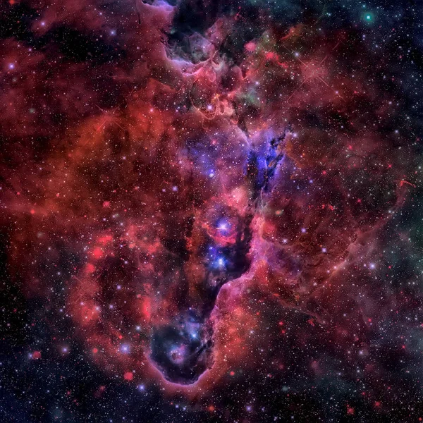 Galaxia espiral en el espacio profundo. —  Fotos de Stock