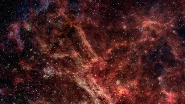 Туманність і галактики в глибокому космосі. Елементи цього зображення, надані НАСА.. — стокове фото