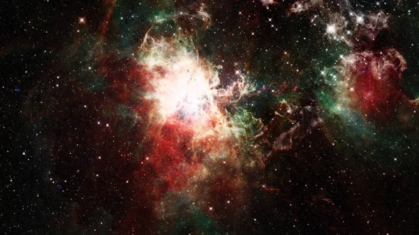 Universum voller Sterne und Galaxien. Elemente dieses von der NASA bereitgestellten Bildes — Stockfoto
