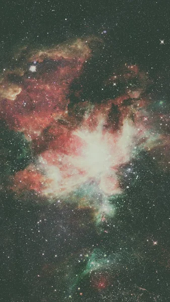 Galaksi ve Nebula. Uzay arkaplanı. Bu görüntünün elementleri NASA tarafından desteklenmektedir