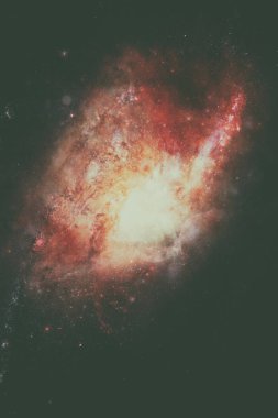 Derin uzay nebulada. Nasa tarafından döşenmiş bu görüntü unsurları.