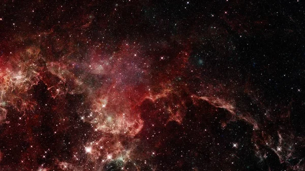 Universo pieno di stelle e galassie. Elementi di questa immagine forniti dalla NASA — Foto Stock