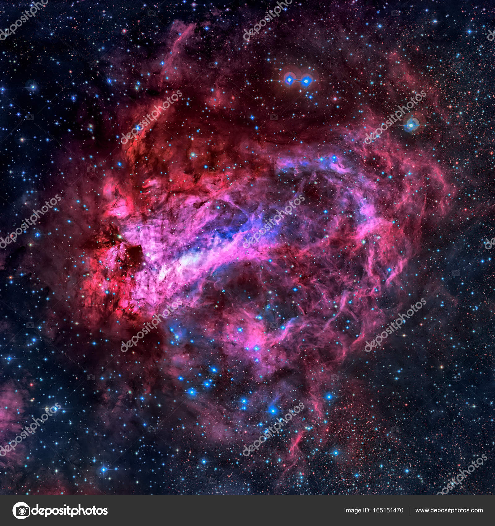 The Omega Nebula Swan Nebula In The Constellation Sagittarius Royalty Free Photo Stock Image By C Nasa Image 165151470