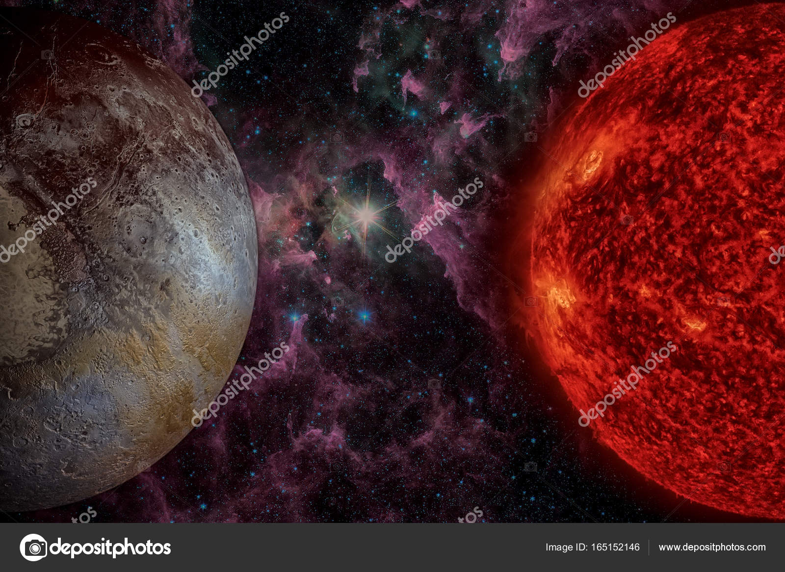 Solar System Pluto It Is A Dwarf Planet In The Kuiper