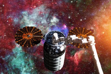 Kargo Uzay Aracı - Otomatik Aktarım Aracı Nebula üzerinde.