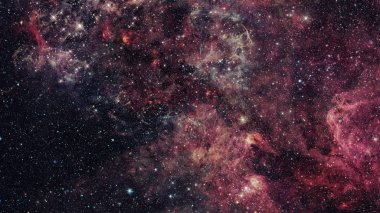 Galaksi uzayda. Bu görüntünün elementleri NASA tarafından döşenmiştir