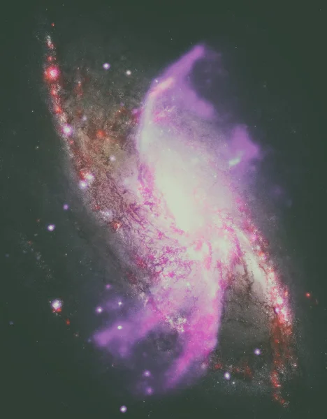Spiral galaxy M106 in the constellation Canes Venatici.