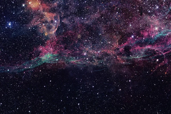 Abstrakt vetenskaplig bakgrund - galax och nebulosa i rymden. — Stockfoto