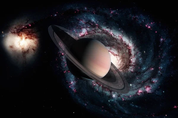 Güneş Sistemi - Satürn. Güneş 'ten sonraki altıncı gezegendir..