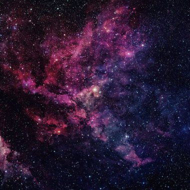 Güzel bulutsu, yıldızların ve galaksilerin.